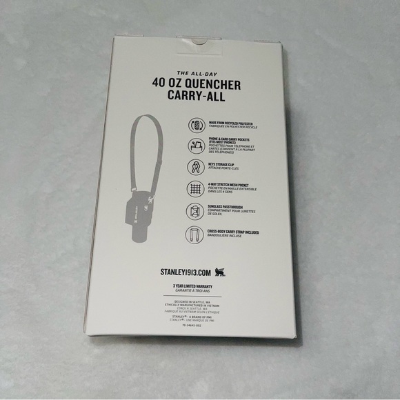 Stanley 40oz Quencher Carry All “Peony” - Picture 6 of 6